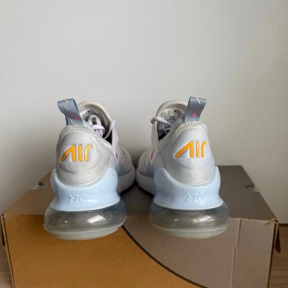 Nike Air Max 270 ‘Pinksicle Blue’ Kids Sneakers -SZ  7 Y- 8.5 W - Picture 13 of 16